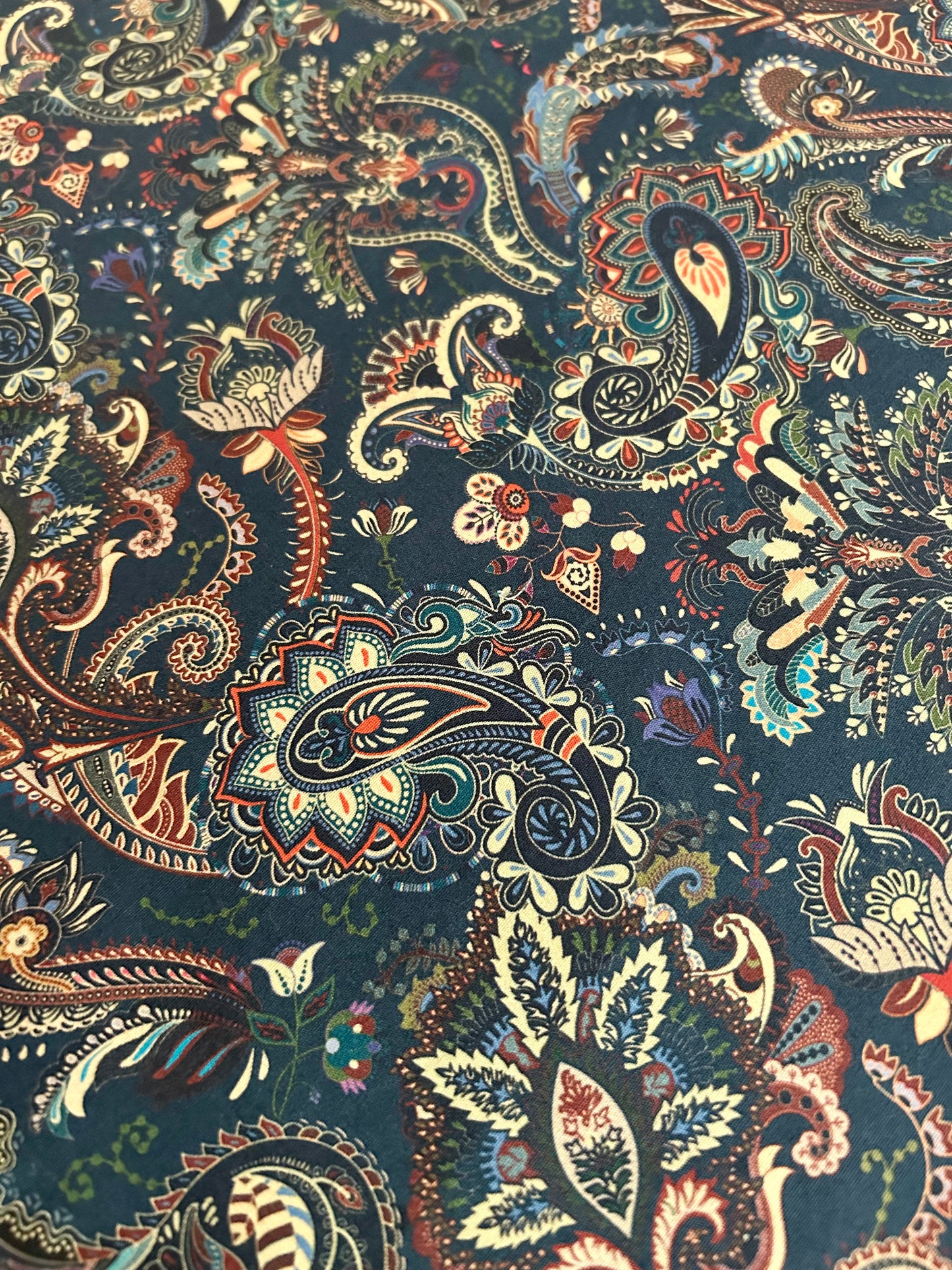 Birds and paisley placemats